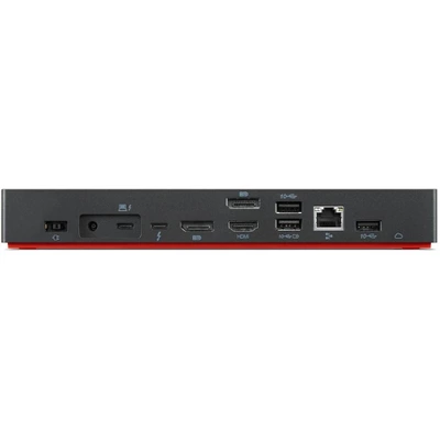 Lenovo ThinkPad Universal Thunderbolt 4 Smart Dock - For Notebook/Desktop PC - 100 W - USB Type C, Thunderbolt 4 - 4 Displays Supported - 4K, 8K 4 Lenovo ThinkPad Universal Thunderbolt 4 Smart Dock - For Notebook/Desktop PC - 100 W - USB Type C, Thunderbolt 4 - 4 Displays Supported - 4K, 8K - Image 4