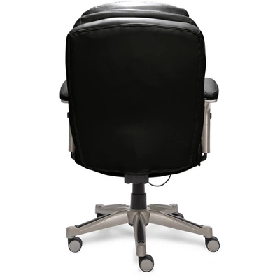 Back N Motion Health & Wellness Managers Chair Black Leather - Serta 5 Back N Motion Health & Wellness Managers Chair Black Leather - Serta - Image 5