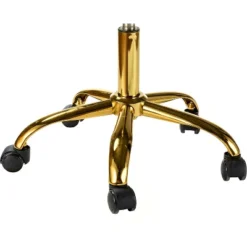 Alex Task Chair Velvet Upholstere Swivel Office Chair Desk Chair With Channel-tufted Back And Gold Metal Base| Karat Home 26 Alex Task Chair Velvet Upholstere Swivel Office Chair Desk Chair With Channel-tufted Back And Gold Metal Base| Karat Home -WorkHaven Sales Shop GUEST b6e65ba3 adc9 4d2c 915d 6245cf9bf3fb