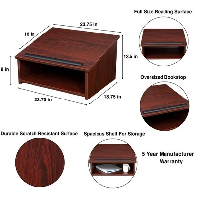 Tabletop Lectern Lecture Podium Mahogany - Hampden Furnishings 8 Tabletop Lectern Lecture Podium Mahogany - Hampden Furnishings - Image 8