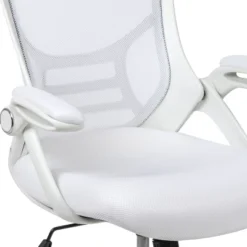 Flash Furniture Porter High Back White Mesh Ergonomic Swivel Office Chair With White Frame And Flip-up Arms 16 Flash Furniture Porter High Back White Mesh Ergonomic Swivel Office Chair With White Frame And Flip-up Arms -WorkHaven Sales Shop GUEST b7e58734 a14e 443a 8221 6fee6b30d794
