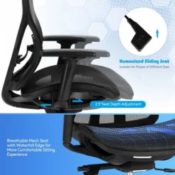 Costway Ergonomic Office Chair High-Back Mesh Chair W/Adjustable Lumbar Support 16 Costway Ergonomic Office Chair High-Back Mesh Chair W/Adjustable Lumbar Support -WorkHaven Sales Shop GUEST b817c569 2f5b 423e 85ab 5ef25e5d89b3