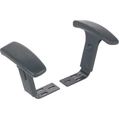 Alera Height Adjustable T-Arms Interval & Essentia Series Chairs/Stools Black IN49AKA10B 3 Alera Height Adjustable T-Arms Interval & Essentia Series Chairs/Stools Black IN49AKA10B - Image 3