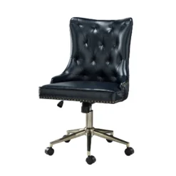 Busiris Height Adjustable Task Chair With Nailhead Trim | Karat Home-TURQUOISE 27 Busiris Height Adjustable Task Chair With Nailhead Trim | Karat Home-TURQUOISE -WorkHaven Sales Shop GUEST bb090d18 dfe7 4475 986f c397e7010c5f