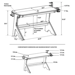 Writing Desk Workstation Pine - Techni Mobili 23 Writing Desk Workstation Pine - Techni Mobili -WorkHaven Sales Shop GUEST bb3310a1 345a 4161 944f 47a95e8f0c24
