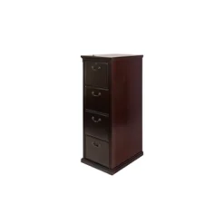 55" Huntington Club Four Drawer File Cabinet Cherry - Martin Furniture