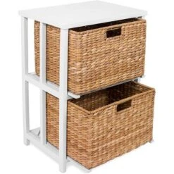 BirdRock Home Seagrass 2-Tier File Cubby Cabinet - Natural 10 BirdRock Home Seagrass 2-Tier File Cubby Cabinet - Natural -WorkHaven Sales Shop GUEST bc293812 1b82 407c 8233 cbcbe22255b0