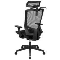 Emma And Oliver Ergonomic Mesh Office Chair-Synchro-Tilt, Pivot Headrest, Adjustable Arms -WorkHaven Sales Shop GUEST bc71c22f 5bc2 440e a5a2 eb0aabc244ce