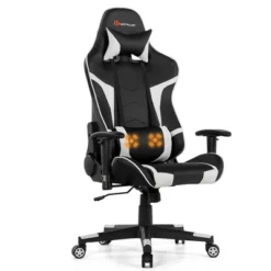 Costway Massage Gaming Chair Reclining Swivel Racing Office Chair W/Lumbar Support 25 Costway Massage Gaming Chair Reclining Swivel Racing Office Chair W/Lumbar Support -WorkHaven Sales Shop GUEST bd4c34e7 cedf 408c b83e acfd547a497c