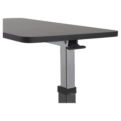 Drive Medical Non Tilt Top Overbed Table, Silver Vein 2 Drive Medical Non Tilt Top Overbed Table, Silver Vein - Image 2