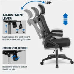 Yaheetech High Back Office Chair Computer Chair With Armrest 17 Yaheetech High Back Office Chair Computer Chair With Armrest -WorkHaven Sales Shop GUEST bfd299bf cfdc 444d 8d3c ea32ad783397