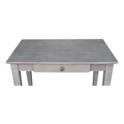 Small Desk With Drawer And Chair Washed Gray/Taupe - International Concepts -WorkHaven Sales Shop GUEST c08b1bf8 3354 47c0 a8c7 358ac13e62d2