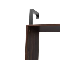 Fariat Walnut Wood And Metal Display Shelf With Desk Brown/Black - Baxton Studio 9 Fariat Walnut Wood And Metal Display Shelf With Desk Brown/Black - Baxton Studio -WorkHaven Sales Shop GUEST c0bca372 6566 4be9 9836 ab293ee4e6da