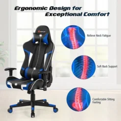 Costway Z-Shaped Racing Style Desk & Massage Gaming Chair Set For Home Office 18 Costway Z-Shaped Racing Style Desk & Massage Gaming Chair Set For Home Office -WorkHaven Sales Shop GUEST c17c16d5 125f 4be0 90c4 209be06fc8c6