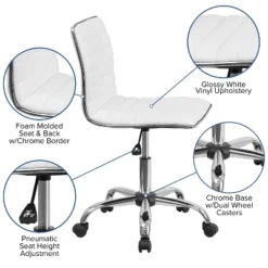 Flash Furniture 48" Wide Black Electric Height Adjustable Standing Desk With Designer Armless White Ribbed Swivel Task Office Chair 16 Flash Furniture 48" Wide Black Electric Height Adjustable Standing Desk With Designer Armless White Ribbed Swivel Task Office Chair -WorkHaven Sales Shop GUEST c1e3b465 8066 4dc1 b701 baa01b5a223e