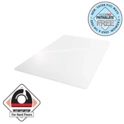 Vinyl Anti Microbial Chair Mat For Hard Floors Rectangular Fresh Mist - Floortex -WorkHaven Sales Shop GUEST c2bb637e 1c0b 4180 94bd c5bb4e9d78a1