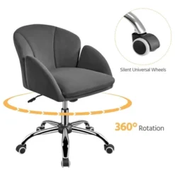 Yaheetech Modern Swivel Rolling Desk Chair With Armrests For Home Office -WorkHaven Sales Shop GUEST c2f0e6ad 6537 4e85 a437 f2044d8f8055