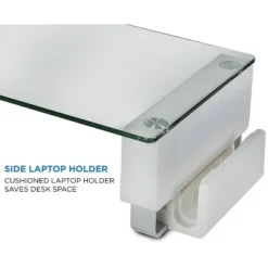 Mount-It! Tempered Glass And Aluminum Monitor Stand With USB Adapter | Fits Up To 32" Monitors | 66 Lbs. Weight Capacity 9 Mount-It! Tempered Glass And Aluminum Monitor Stand With USB Adapter | Fits Up To 32" Monitors | 66 Lbs. Weight Capacity -WorkHaven Sales Shop GUEST c316ca5c 1f5f 4460 83d0 ee1af10daea4