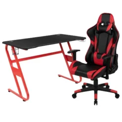 Flash Furniture Gaming Desk And Reclining Gaming Chair Set With Cup Holder And Headphone Hook -WorkHaven Sales Shop GUEST c324cdc4 7614 462a 846e c36a18c56f94