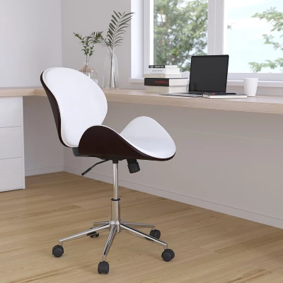 Merrick Lane Office Chair Mid-Back Ergonomic Executive Swivel Office Chair With Tilt-Lock And Tilt Tension Controls 4 Merrick Lane Office Chair Mid-Back Ergonomic Executive Swivel Office Chair With Tilt-Lock And Tilt Tension Controls - Image 4