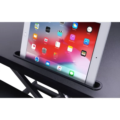 31.5" Standing Sit Stand Tabletop Riser - Rocelco 5 31.5" Standing Sit Stand Tabletop Riser - Rocelco - Image 5