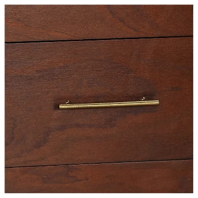 Leon Mid Century Desk Walnut - Angelo:HOME 2 Leon Mid Century Desk Walnut - Angelo:HOME - Image 2