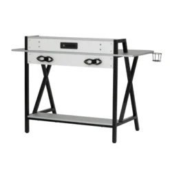 Challenger Gaming Table Black/Silver - SD Gaming 26 Challenger Gaming Table Black/Silver - SD Gaming -WorkHaven Sales Shop GUEST c7745259 d35e 407f af24 ffef19324734