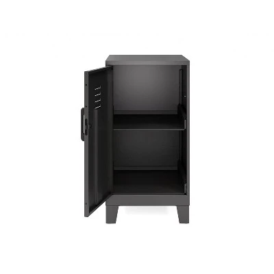 Space Solutions 27.5" High 2 Shelf Mini Storage Locker Cabinet 3 Space Solutions 27.5" High 2 Shelf Mini Storage Locker Cabinet - Image 3