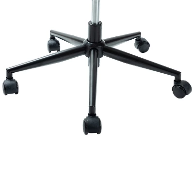 Juli Mid-Back Vegan Leather Office Task Chair With Adjustable Height Home Task Chair | Karat Home 8 Juli Mid-Back Vegan Leather Office Task Chair With Adjustable Height Home Task Chair | Karat Home - Image 8