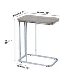 20" Cora Wood Grain Finish And Metal Base C-Table Brown - Teamson Home 13 20" Cora Wood Grain Finish And Metal Base C-Table Brown - Teamson Home -WorkHaven Sales Shop GUEST c8bb9939 5acb 4868 9ff4 b67e76041d1e