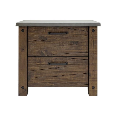 Jasper File Cabinet Brown - Martin Furniture 1 Jasper File Cabinet Brown - Martin Furniture