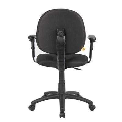 Diamond Task Chair With Adjustable Arms - Boss Office Products 4 Diamond Task Chair With Adjustable Arms - Boss Office Products - Image 4