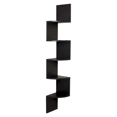 48.5" X 7.7" Zigzag Corner Shelf - Danya B. 6 48.5" X 7.7" Zigzag Corner Shelf - Danya B. - Image 6