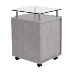Rolling File Cabinet With Glass Top Gray - Techni Mobili 15 Rolling File Cabinet With Glass Top Gray - Techni Mobili -WorkHaven Sales Shop GUEST cb469f26 b845 4b27 b484 a1e032badd66