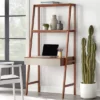 Nordic Ladder Desk Walnut - Lifestorey