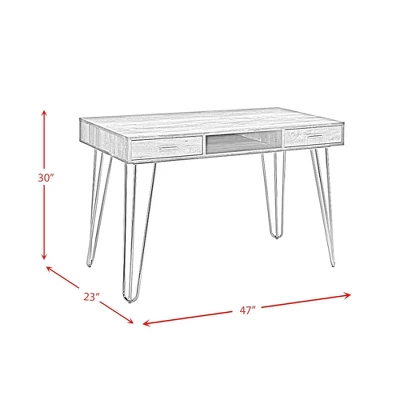 Lorain Desk Gray - Picket House Furnishings 9 Lorain Desk Gray - Picket House Furnishings - Image 9