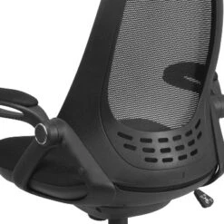 Emma And Oliver High Back Black Mesh Executive Swivel Office Chair With Flip-Up Arms -WorkHaven Sales Shop GUEST cc445138 1729 47fe a042 9eaf8be29319