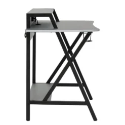 Challenger Gaming Table Black/Silver - SD Gaming 23 Challenger Gaming Table Black/Silver - SD Gaming -WorkHaven Sales Shop GUEST cc488119 959b 4d50 863f 40ae4d1af31c