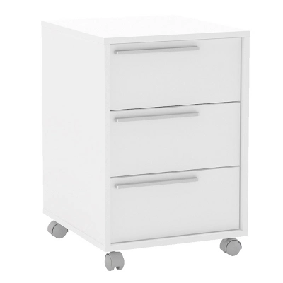 Maia 3 Drawer File Cabinet White - Polifurniture 13 Maia 3 Drawer File Cabinet White - Polifurniture - Image 13