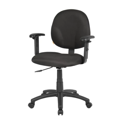 Diamond Task Chair With Adjustable Arms - Boss Office Products 1 Diamond Task Chair With Adjustable Arms - Boss Office Products