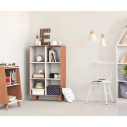 Morgan Mid-Century 2 Shelf Bookcase Wood/White - Humble Crew 14 Morgan Mid-Century 2 Shelf Bookcase Wood/White - Humble Crew -WorkHaven Sales Shop GUEST cd2be9dc 4450 474d 9c93 8cba066655e3
