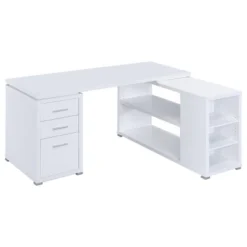 Yvette 3 Drawer L-Shape Desk - Coaster 29 Yvette 3 Drawer L-Shape Desk - Coaster -WorkHaven Sales Shop GUEST ce2bd274 940f 4d96 8208 008c1dacbe4f
