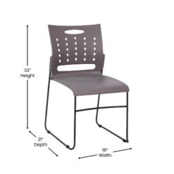 Flash Furniture 5 Pack HERCULES Series 881 Lb. Capacity Sled Base Stack Chair With Air-Vent Back 17 Flash Furniture 5 Pack HERCULES Series 881 Lb. Capacity Sled Base Stack Chair With Air-Vent Back -WorkHaven Sales Shop GUEST ce78e8a8 da52 4833 9601 3c8c27080ed4