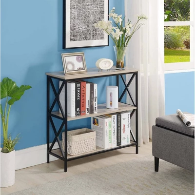 29.25" Tucson 3 Tier Bookcase - Breighton Home 1 29.25" Tucson 3 Tier Bookcase - Breighton Home