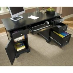 Bedford Desk Black - Home Styles