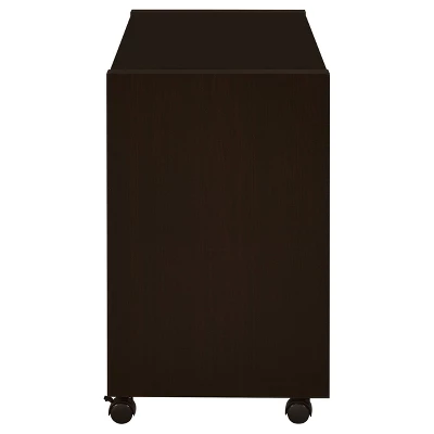 Skeena Mobile Desk Return Cappuccino - Coaster 3 Skeena Mobile Desk Return Cappuccino - Coaster - Image 3