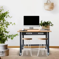 Ultragraphite Wood Top Table Workbench On Wheels Beech Wood/Graphite - Seville Classics 14 Ultragraphite Wood Top Table Workbench On Wheels Beech Wood/Graphite - Seville Classics -WorkHaven Sales Shop GUEST d0990d64 6a35 4b42 8346 610ff9edd4fa