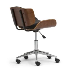 Perry Bentwood Office Chair Black/Natural - WyndenHall -WorkHaven Sales Shop GUEST d1515088 d40e 4931 a321 f505f63c8954