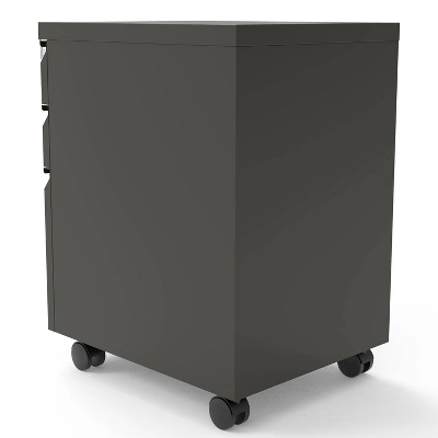 Berbrook Modern 3 Drawers Mobile File Cabinet - MiBasics 2 Berbrook Modern 3 Drawers Mobile File Cabinet - MiBasics - Image 2