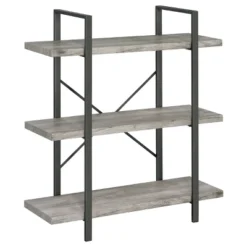 40" Cole 3 Shelf Bookcase With Frame - Coaster -WorkHaven Sales Shop GUEST d24fba45 1e82 446f a2dc e16573beade1